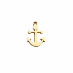 Anchor Charm 14K Gold Filled & Sterling Silver