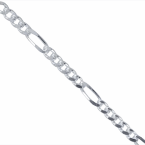 Charlie Figaro Design Sterling Silver Chain