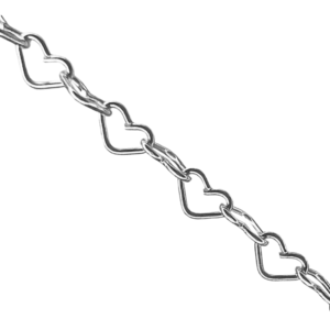 Ella Sterling Silver Heart Chain