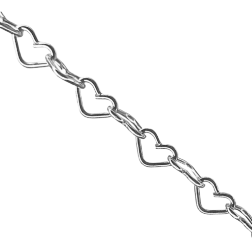 Ella Sterling Silver Heart Chain