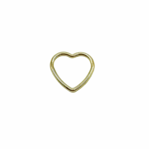 Heart Outline Connector 14K Gold Filled & Sterling Silver