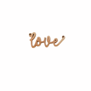 Love Connector 14K Gold Filled & Sterling Silver
