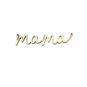 Mama Connector 14K Gold Filled & Sterling Silver