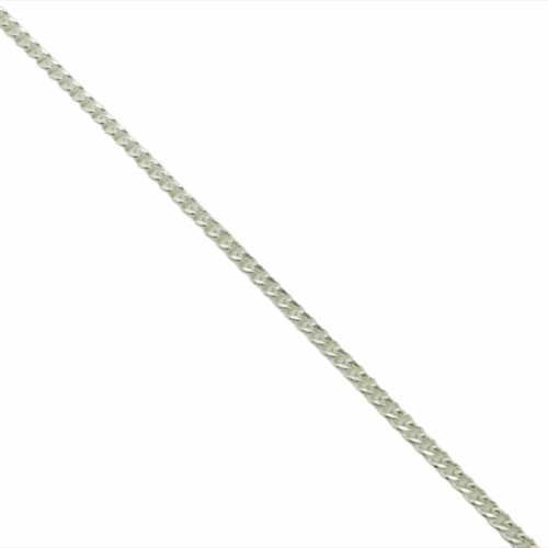 Medium Curb Sterling Silver Chain