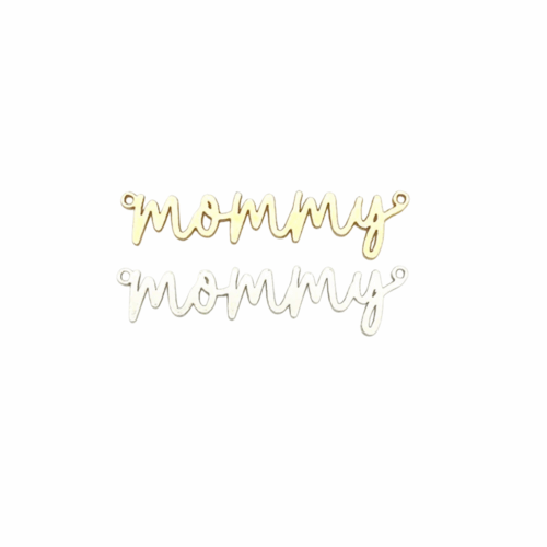 Mommy Connector 14K Gold Filled & Sterling Silver