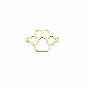 Paw Connector 14K Gold Filled & Sterling Silver