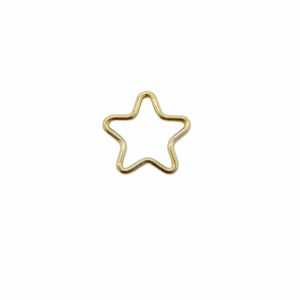 Star Outline Connector 14K Gold Filled & Sterling Silver