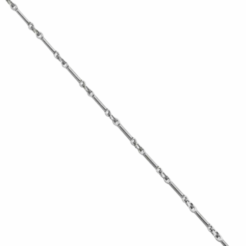 straight bar14k gold filled chain