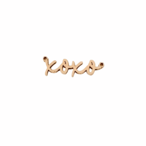 XOXO Connector 14K Gold Filled & Sterling Silver