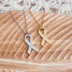 Awareness Ribbon Necklace