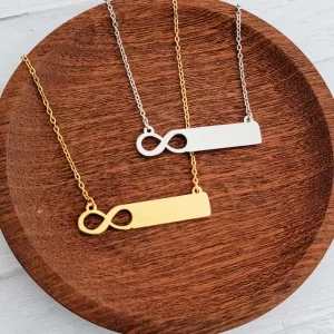 Infinity Bar Necklace