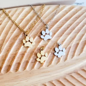 Paw Print Necklace