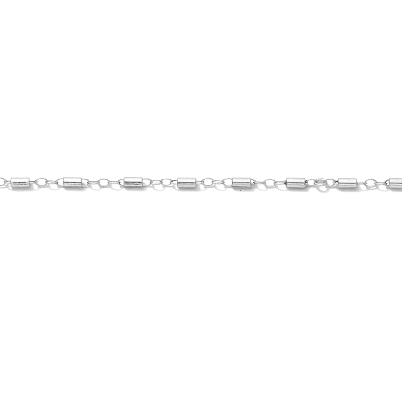 Tube Chain Sterling Silver